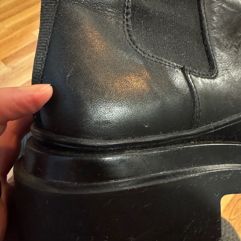 Aqua Black Ankle Boots - Picture 14 of 14